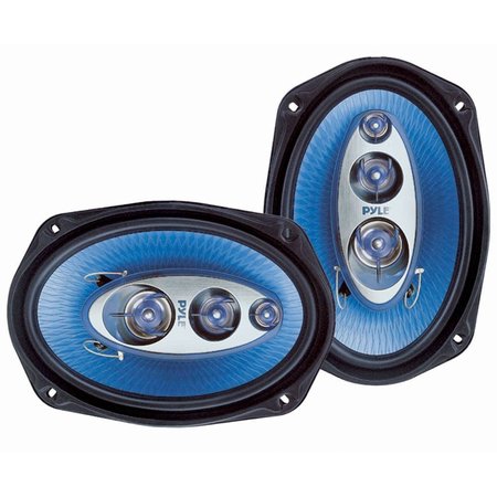 PYLE 6''X 9'' 400 Watt Four-Way Speakers PL6984BL